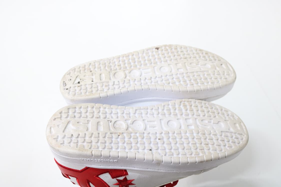 DC Shoes 디씨슈즈 코트 그래픽 라이트 화이트 레드 스니커즈  상품이미지8