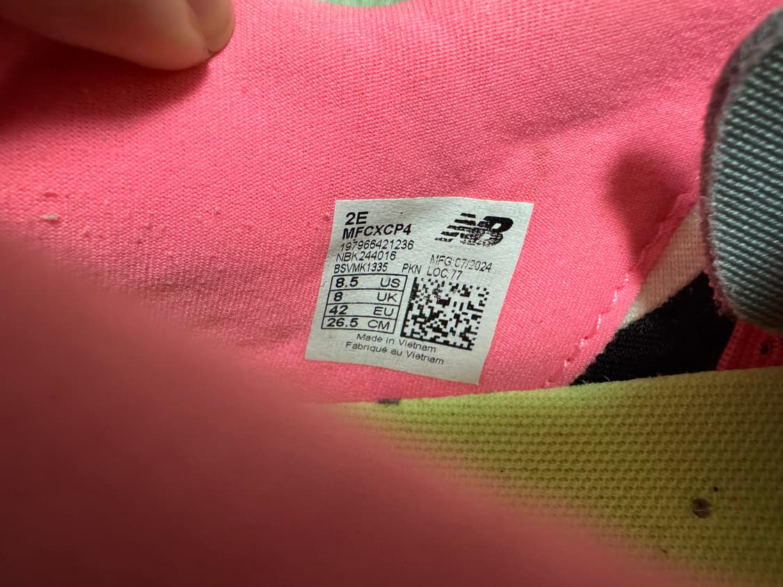 [265] 뉴발란스 퓨어셀 레벨 v4 울트라 핑크 블랙 상품이미지8