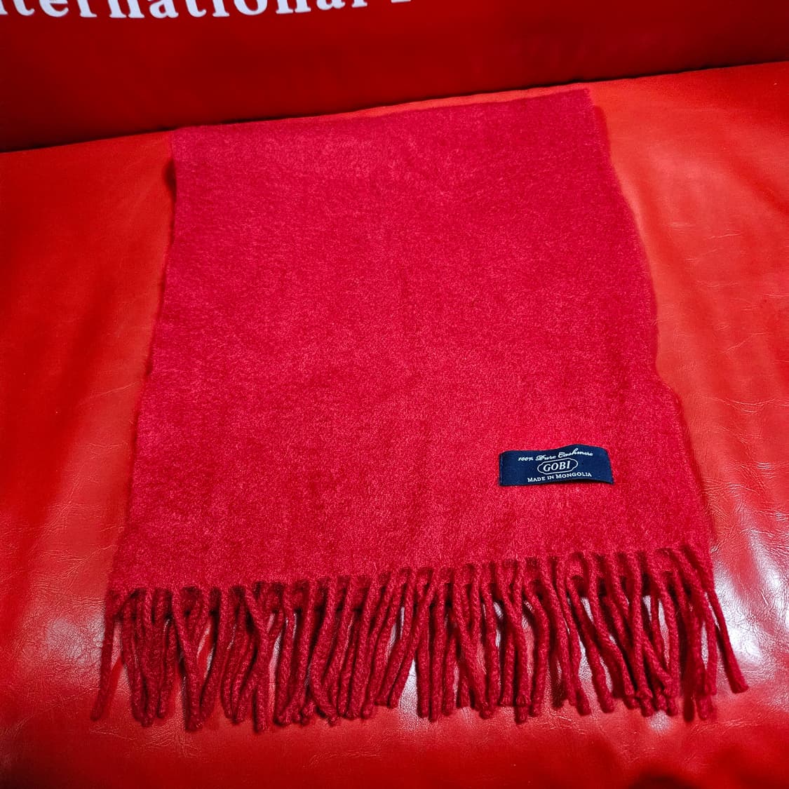 고비(GOBI) 몽골리안 캐시미어 100% 머플러 142cm 상품이미지2