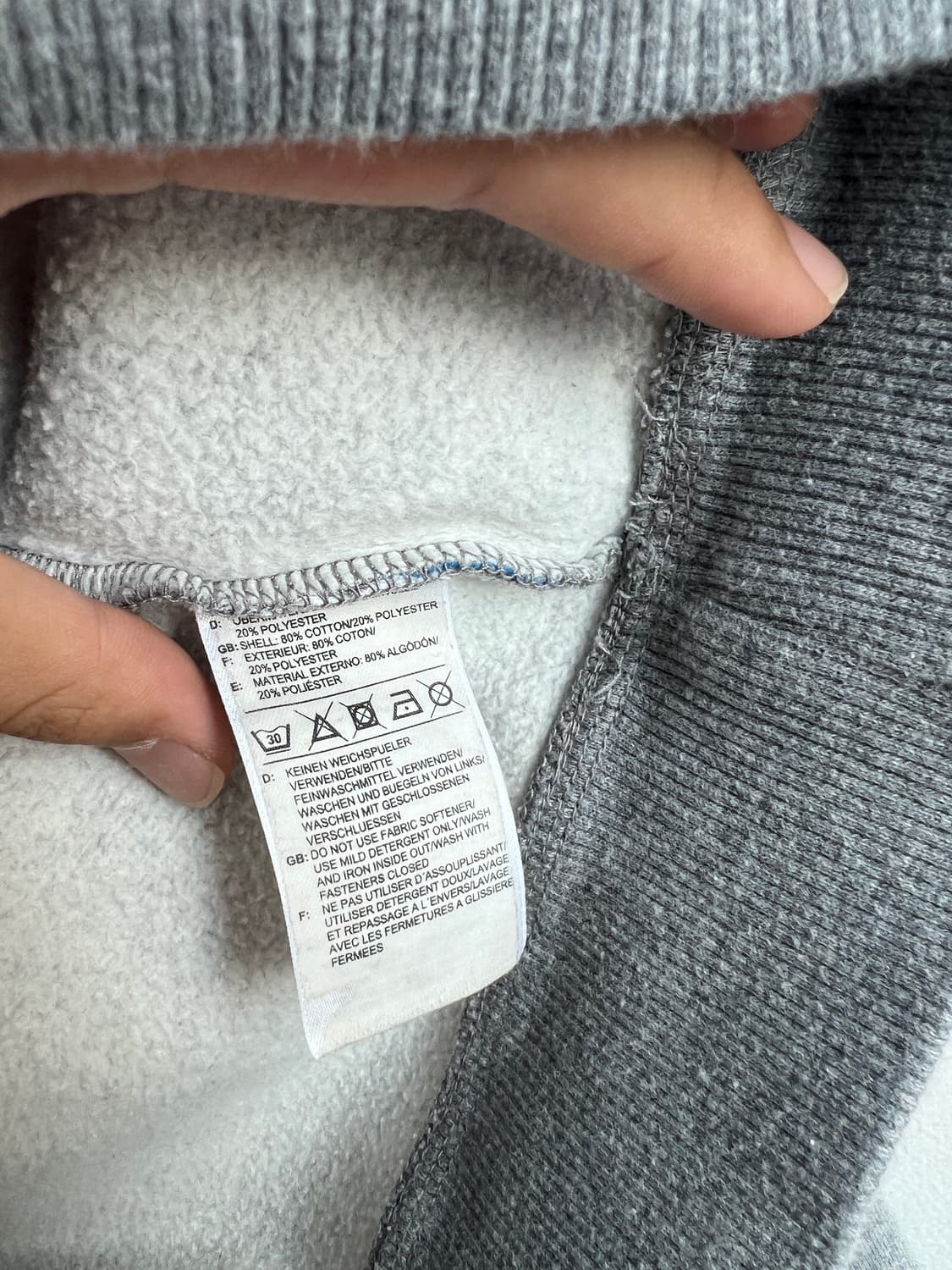 아디다스 올드스쿨 빅로고 후드 95 상품이미지6