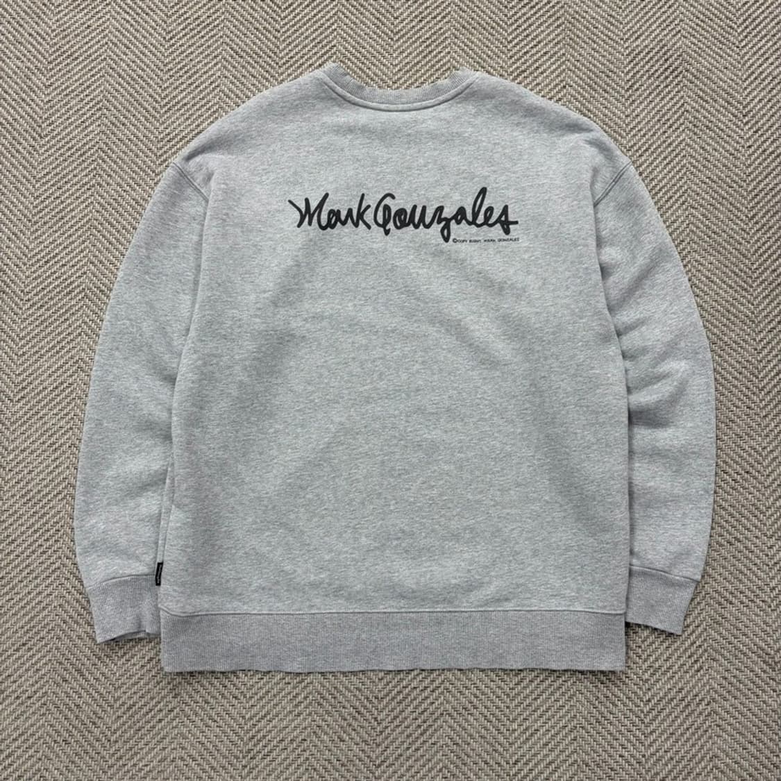 마크곤잘레스 베이직 로고 맨투맨 v2120 상품이미지2