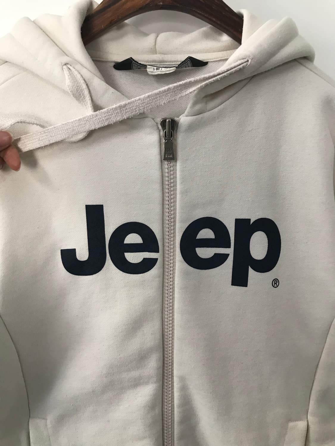 jeep 지프 화이트 후드집업  상품이미지4