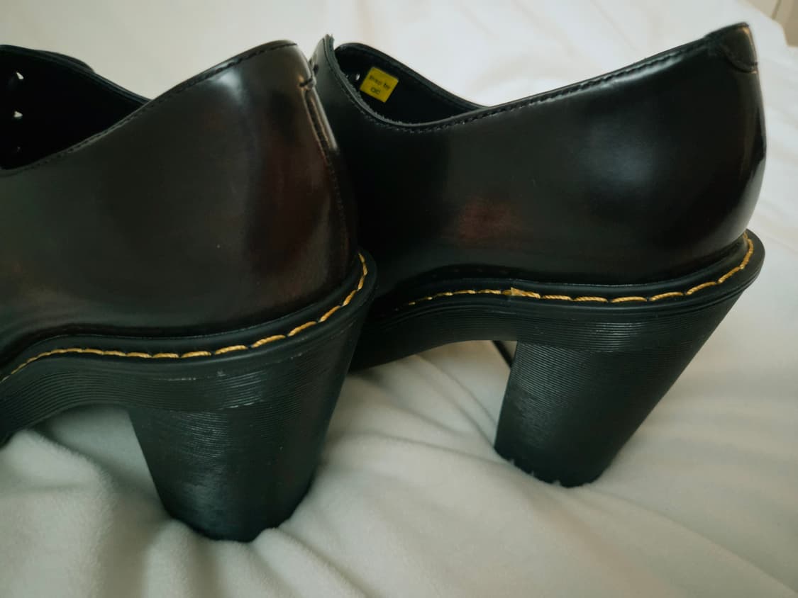 닥터마틴 SALOME 힐부츠 체리레드 상품이미지7