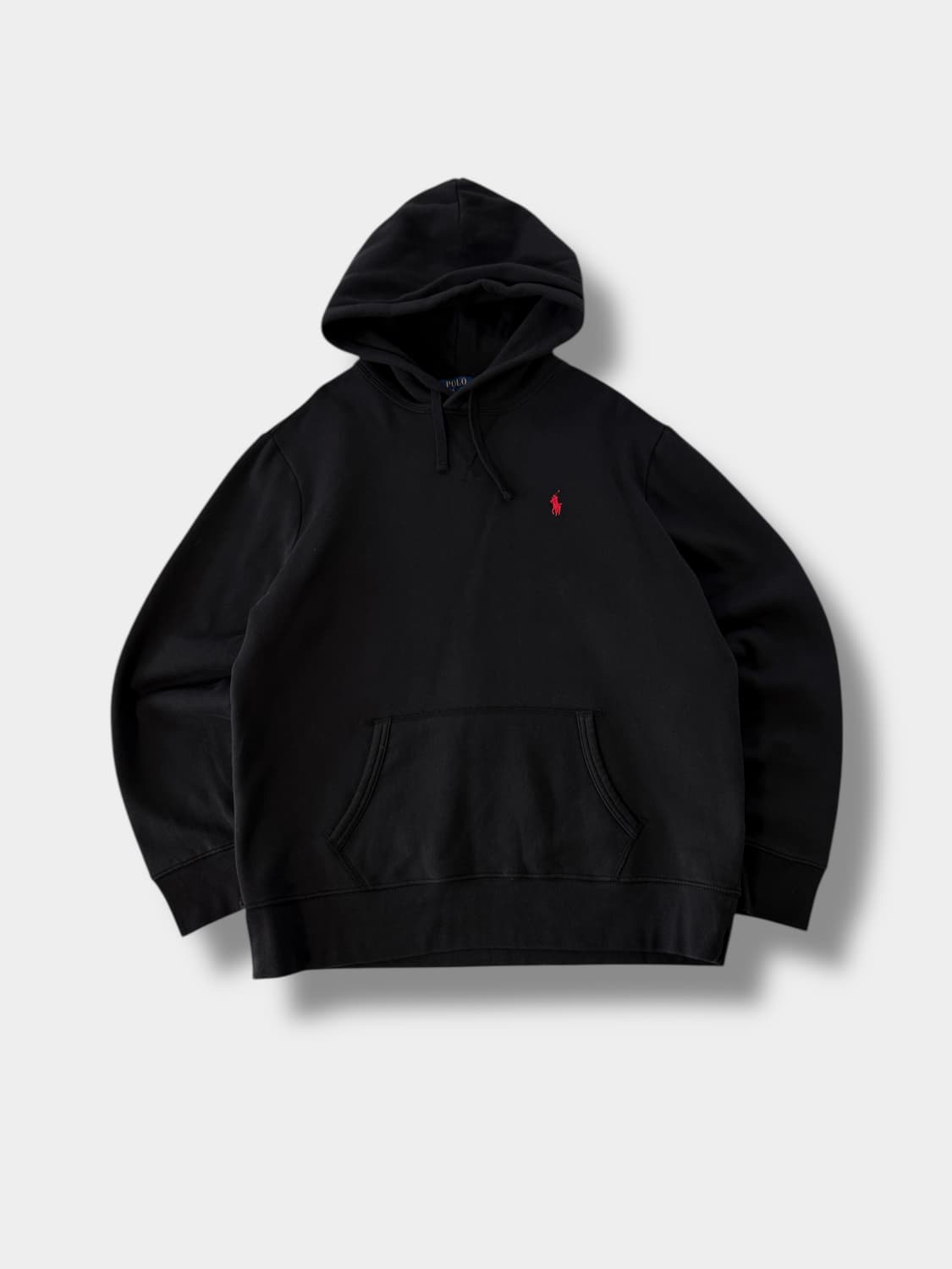 폴로 랄프로렌 오버핏 신형 블랙 스웻 후드 상품이미지1