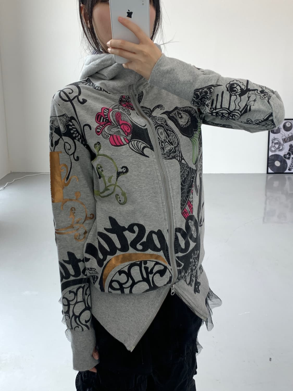 Oilily Graphic Zip Up Hoodies 상품이미지3