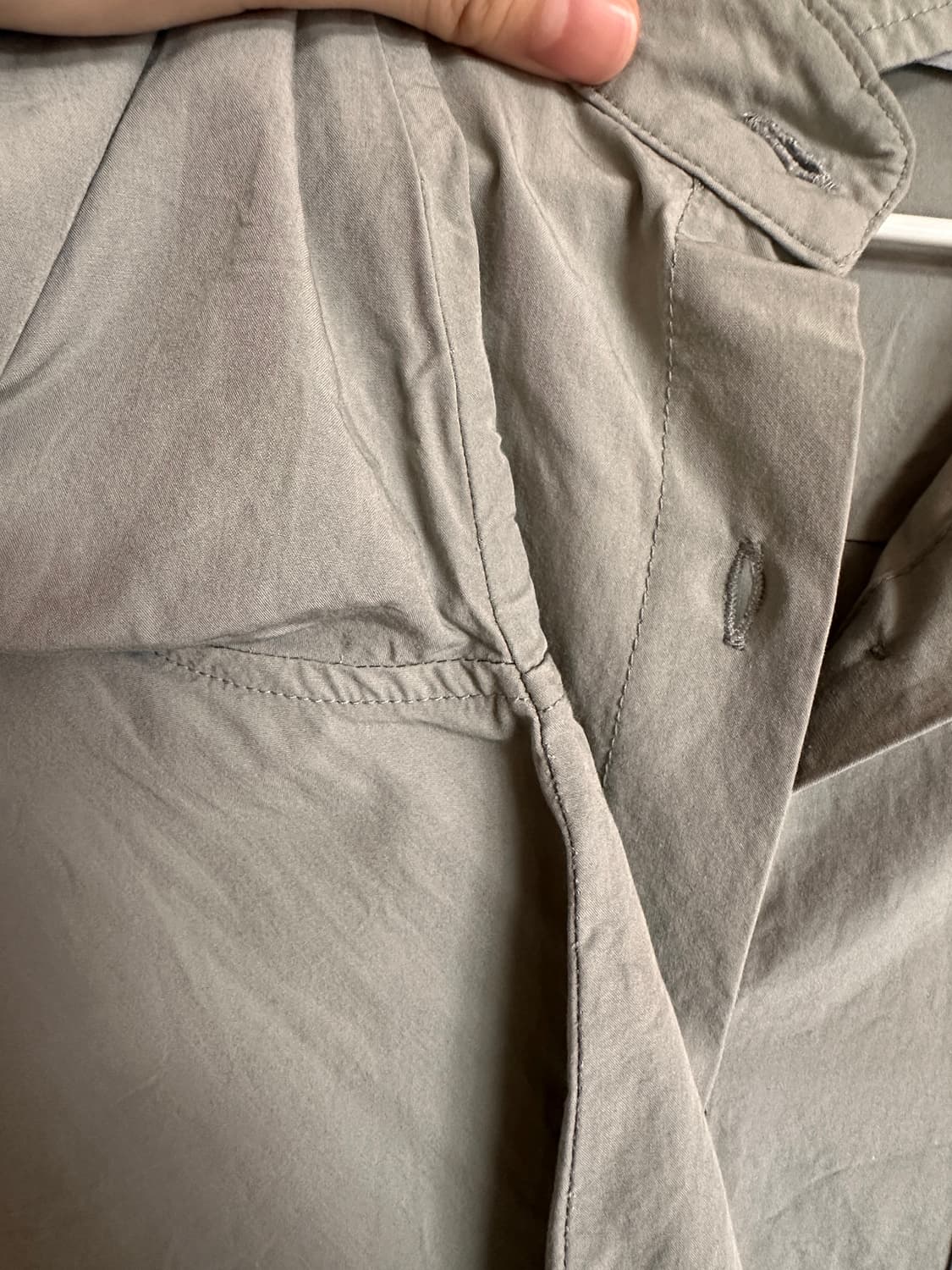 망고매니플리즈 어텀 코튼셔츠(애쉬카키) 상품이미지4