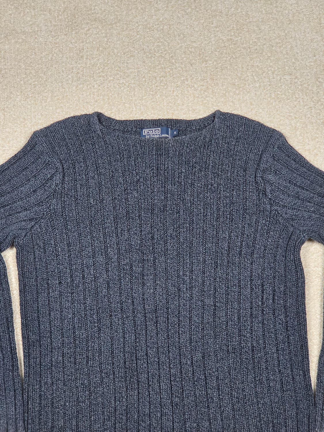 [폴로 랄프로렌] 빈티지 코튼 립 니트 스웨터 | 00259 상품이미지2