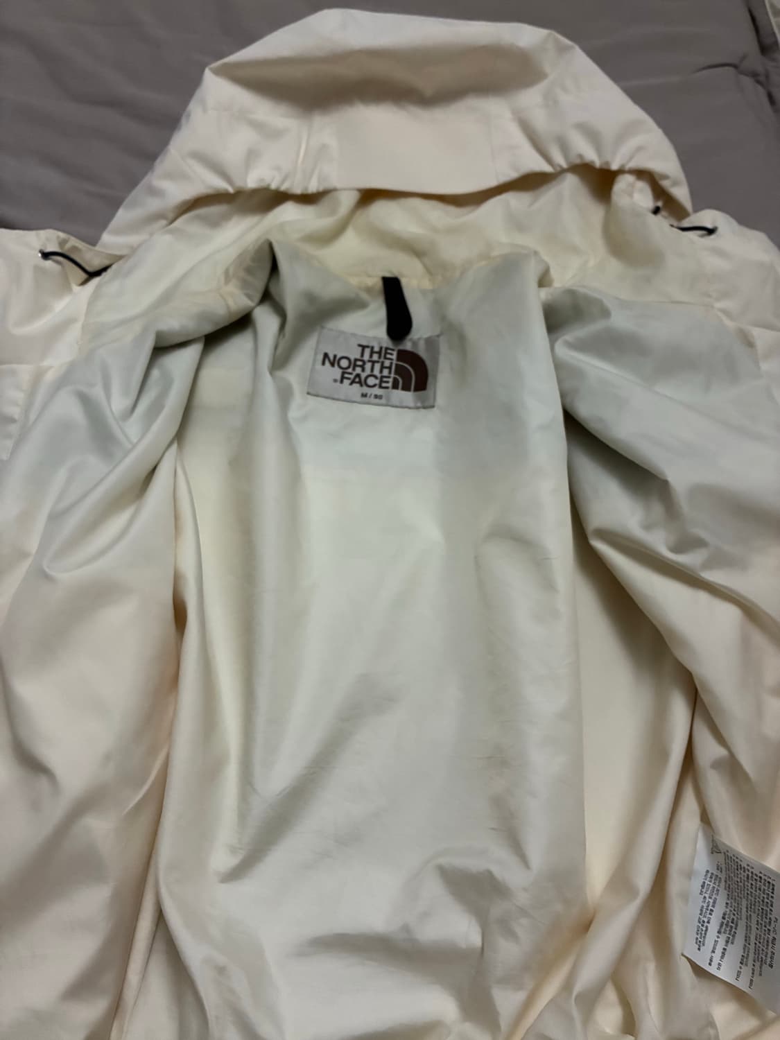 노스페이스 화이트 라벨 베이든 크롭 자켓 크림 상품이미지4