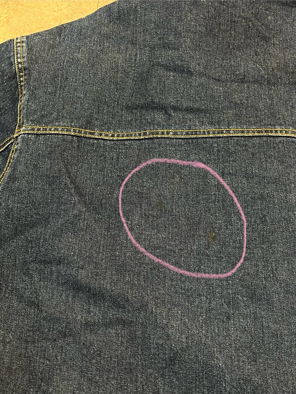 빈티지 1492miles 데님 양털 후드 자켓 100 #csz2847 상품이미지8