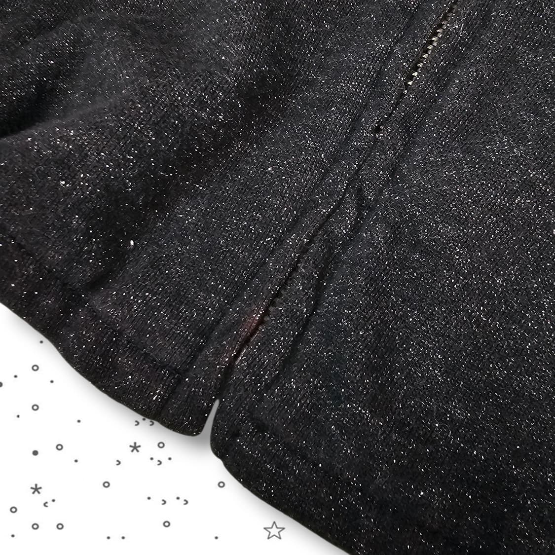 L JUICY COUTURE 글리터 챠콜 나폴레옹 투버튼 자켓 상품이미지7