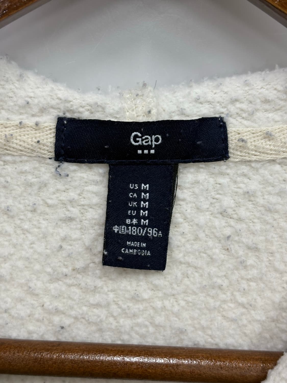 GAP 로고 후드집업 상품이미지3