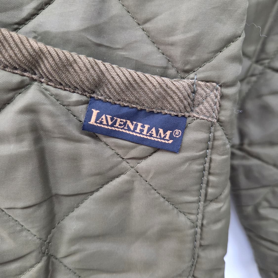 라벤햄 빈티지 퀄팅자켓 여m 상품이미지4