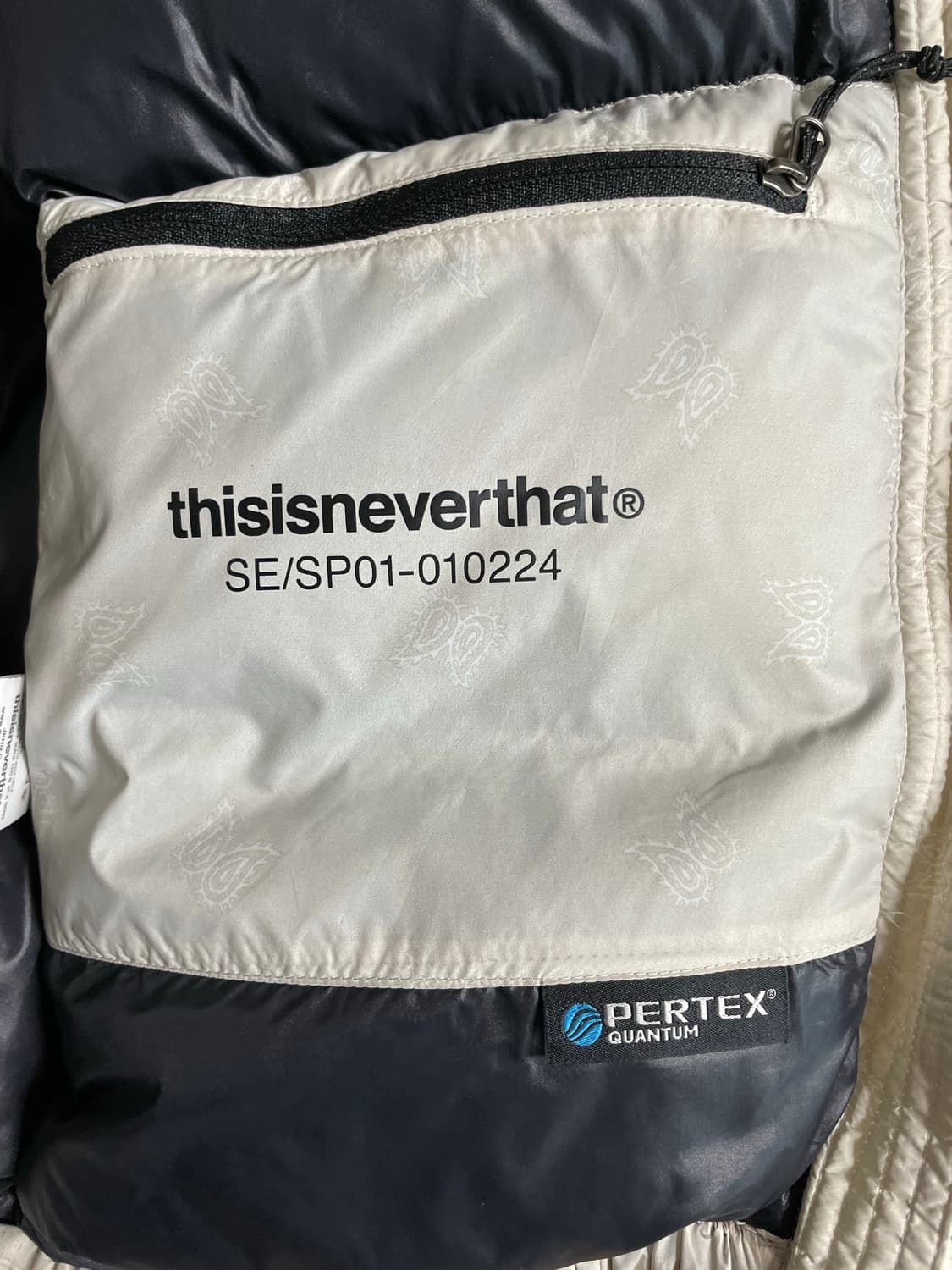 디스이즈네버댓 반다나 패딩 M 상품이미지6