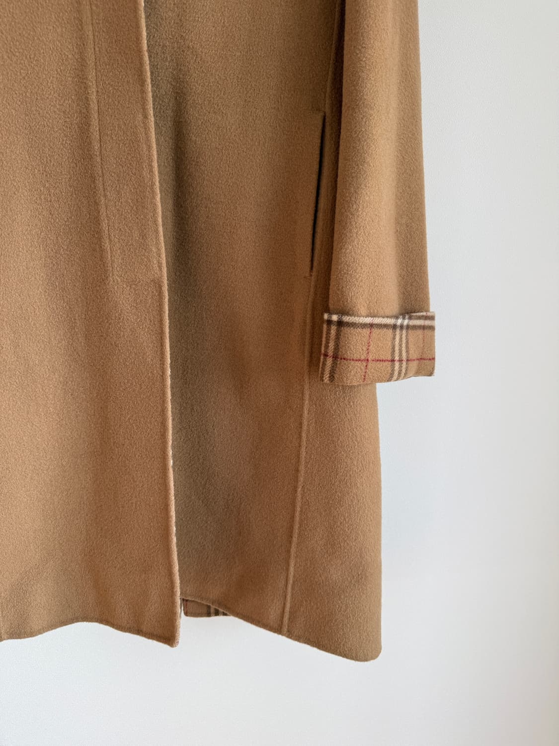 IDIOM 카멜 울 코트(후드 탈부착 가능) 상품이미지3