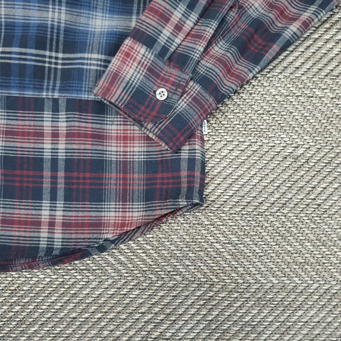 리바이스 춘추 긴소매 셔츠 남자105 상품이미지4