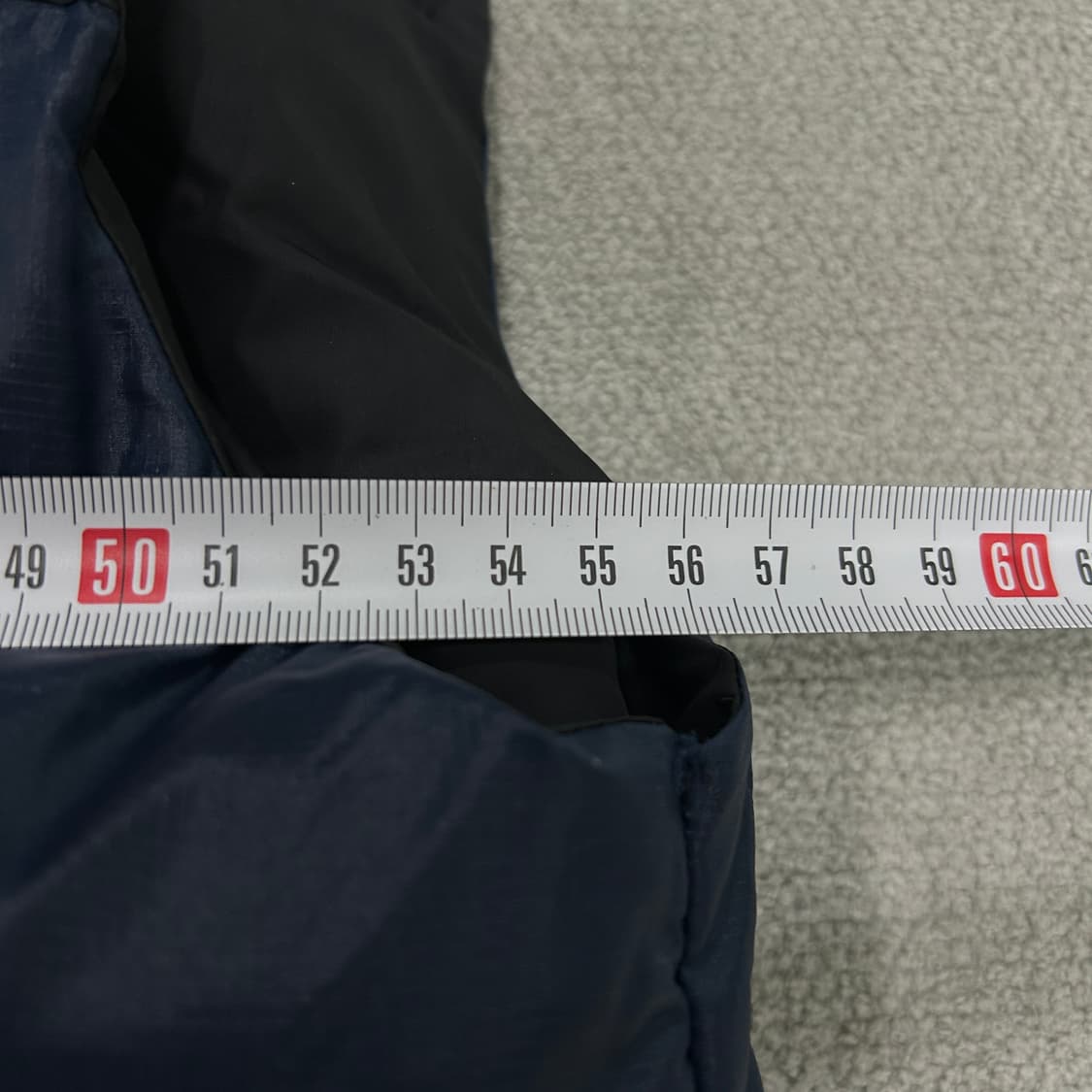 노스페이스 700 패딩 조끼 네이비/블랙 m 상품이미지4