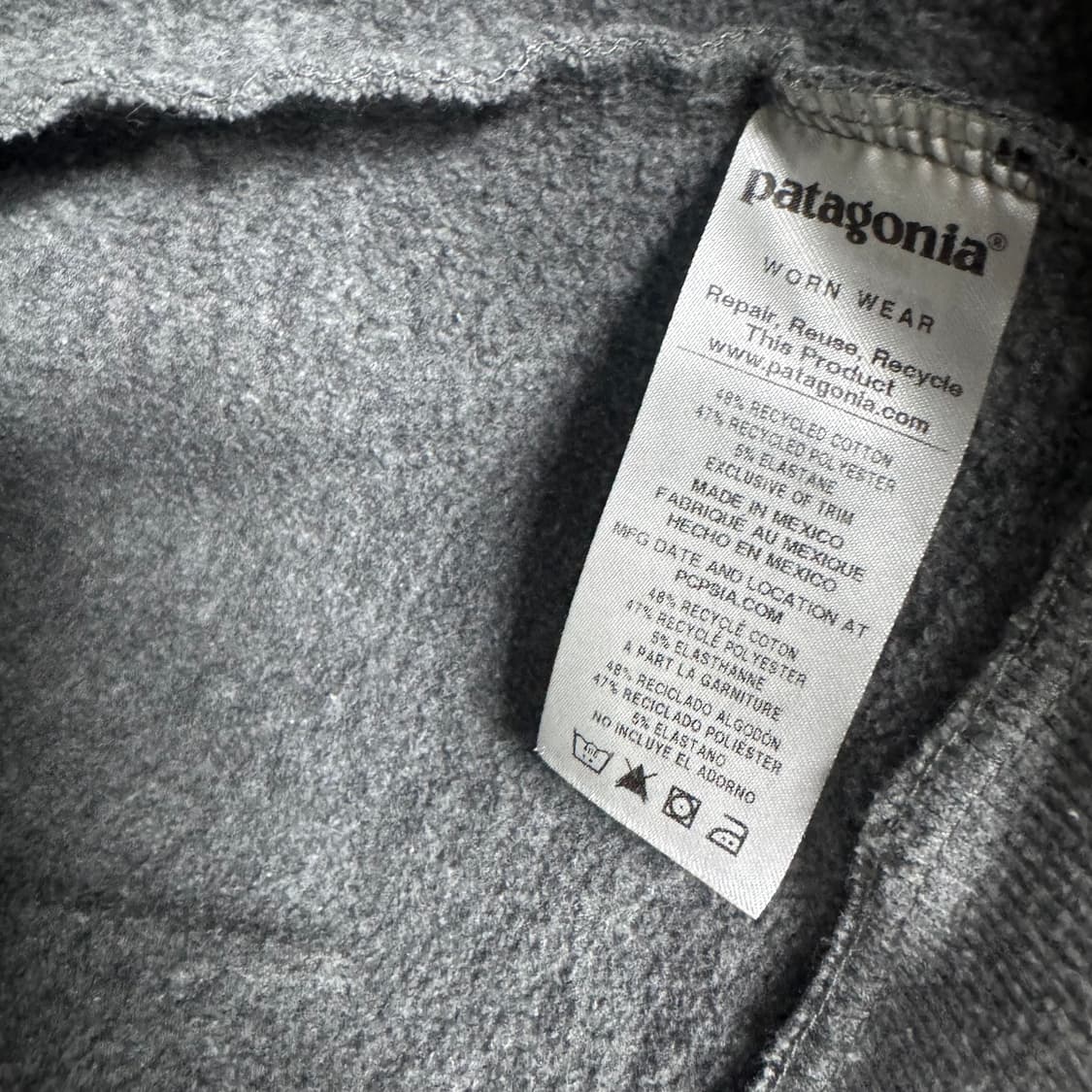 파타고니아 빅로고 후드티 상품이미지4