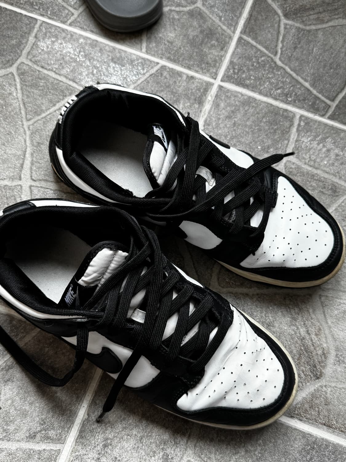 (280)나이키 덩크 로우 범고래 레트로 블랙 상품이미지2