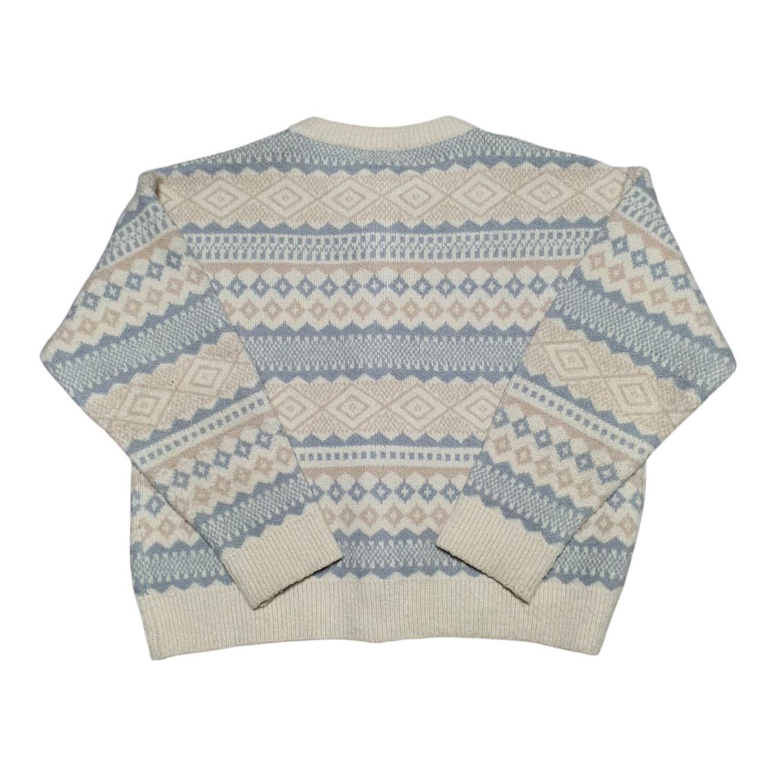 ✨ (바배) 피그먼트 소프트 자카드 니트 상품이미지2