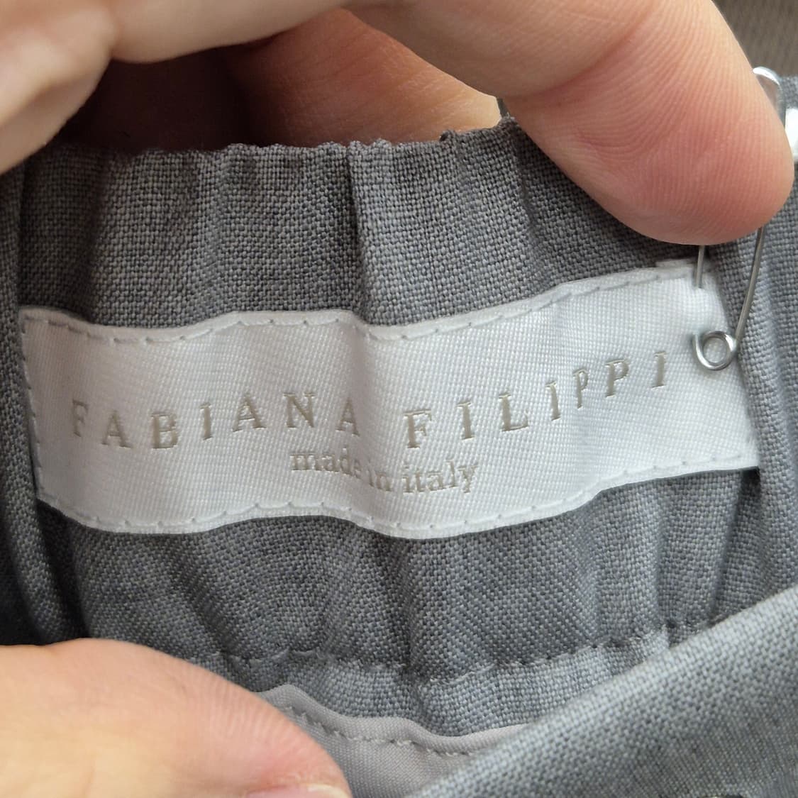 파비아나 필리피 롤업 버진 메리울 팬츠 36/3XS 상품이미지3