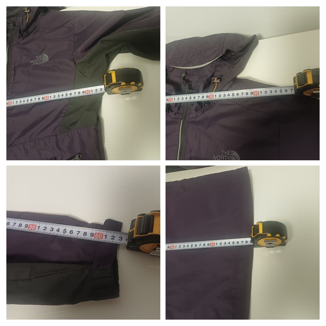 [Vintage] 노스페이스 올드스쿨 투톤 윈드브레이커 (퍼플/다크그린) 상품이미지10