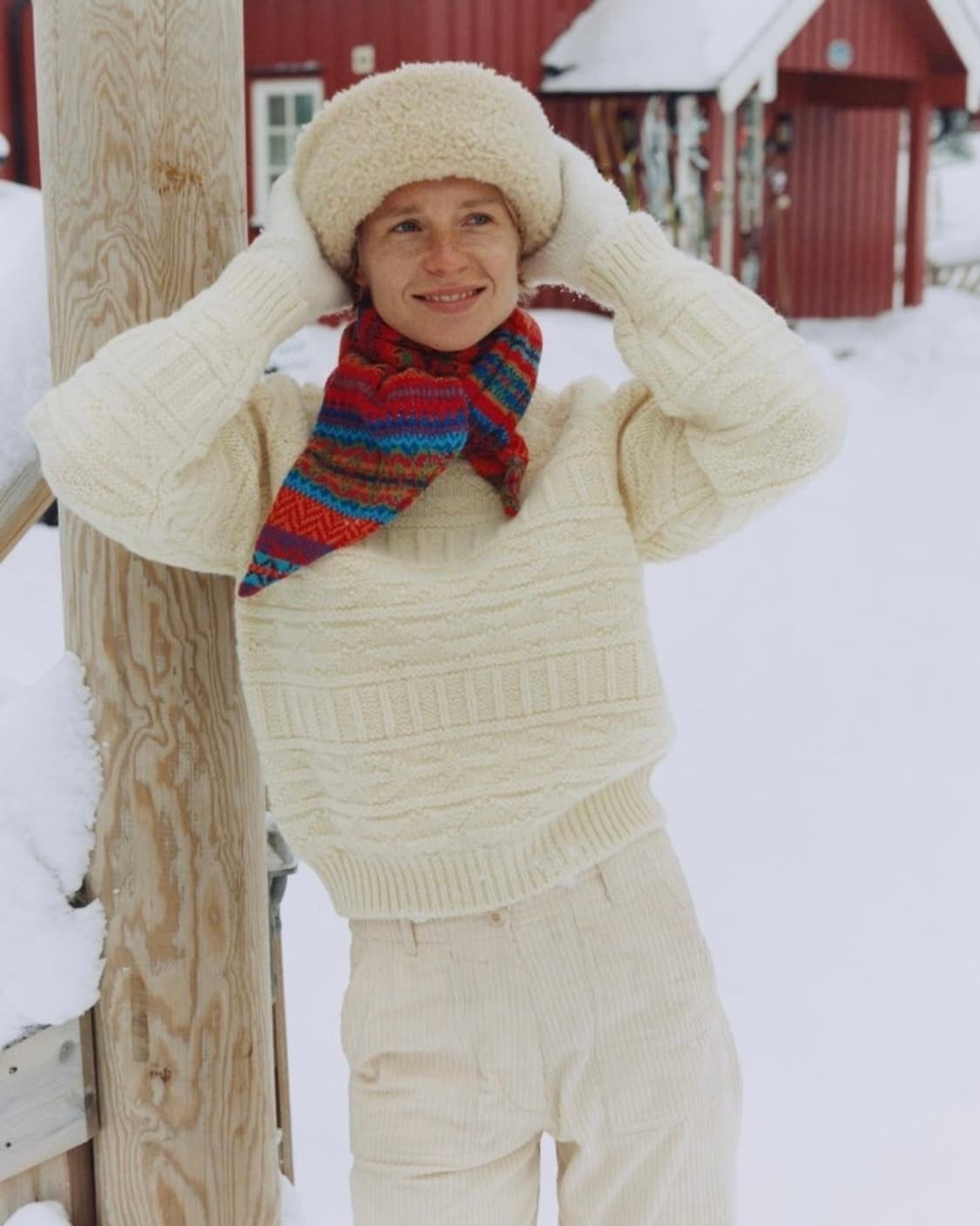 낫띵리튼 케이블니트 상품이미지2