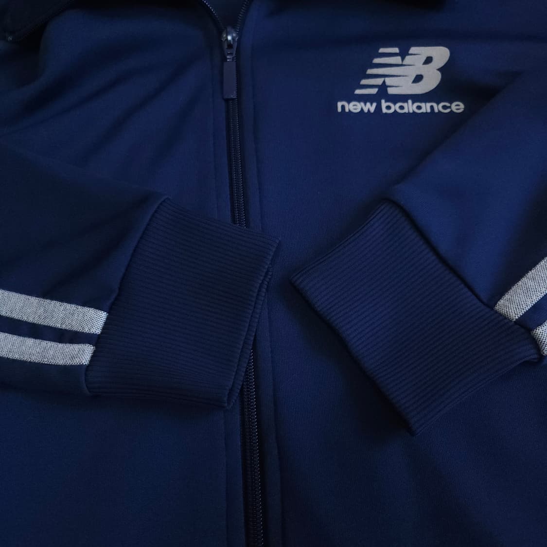 뉴발란스 네이비 져지 100-105 트랙탑 상품이미지8
