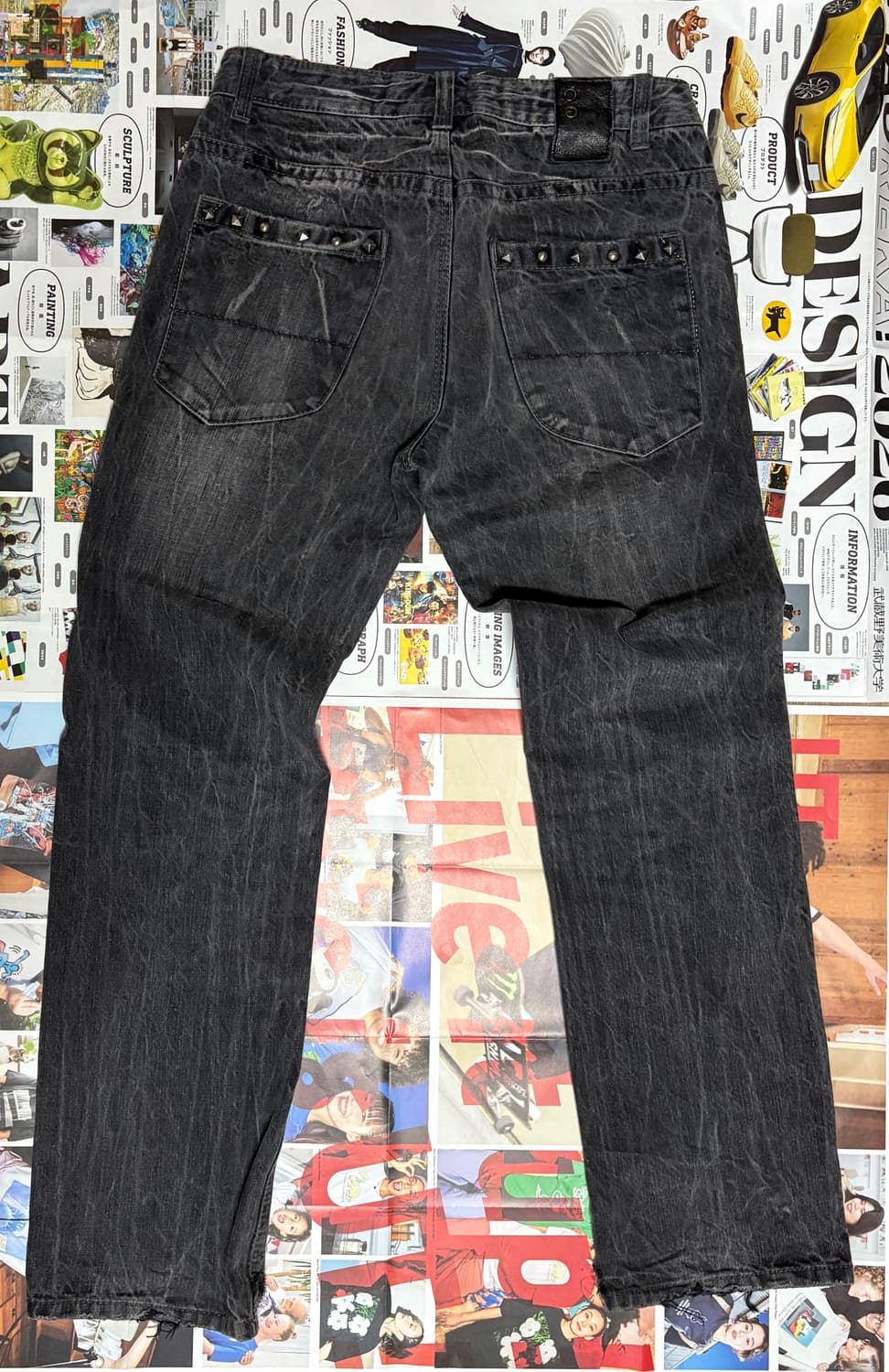vintage handrix punk jeans 상품이미지2