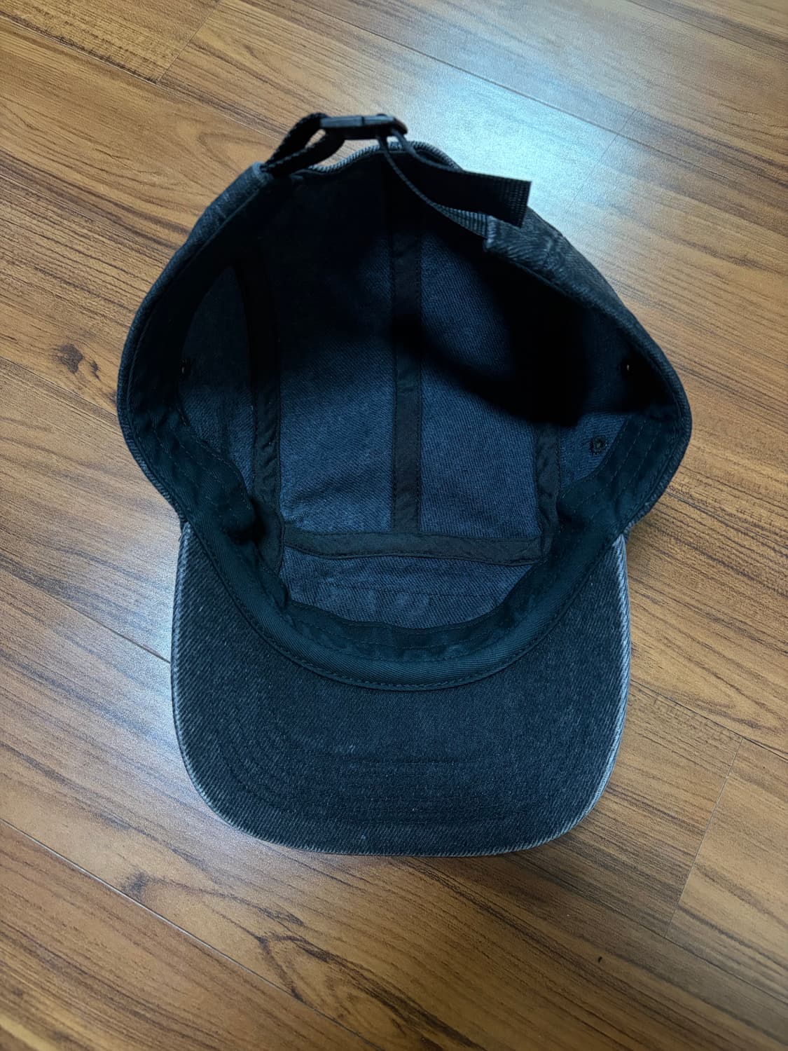 슈프림 데님 캠프캡 블랙 24SS 상품이미지3