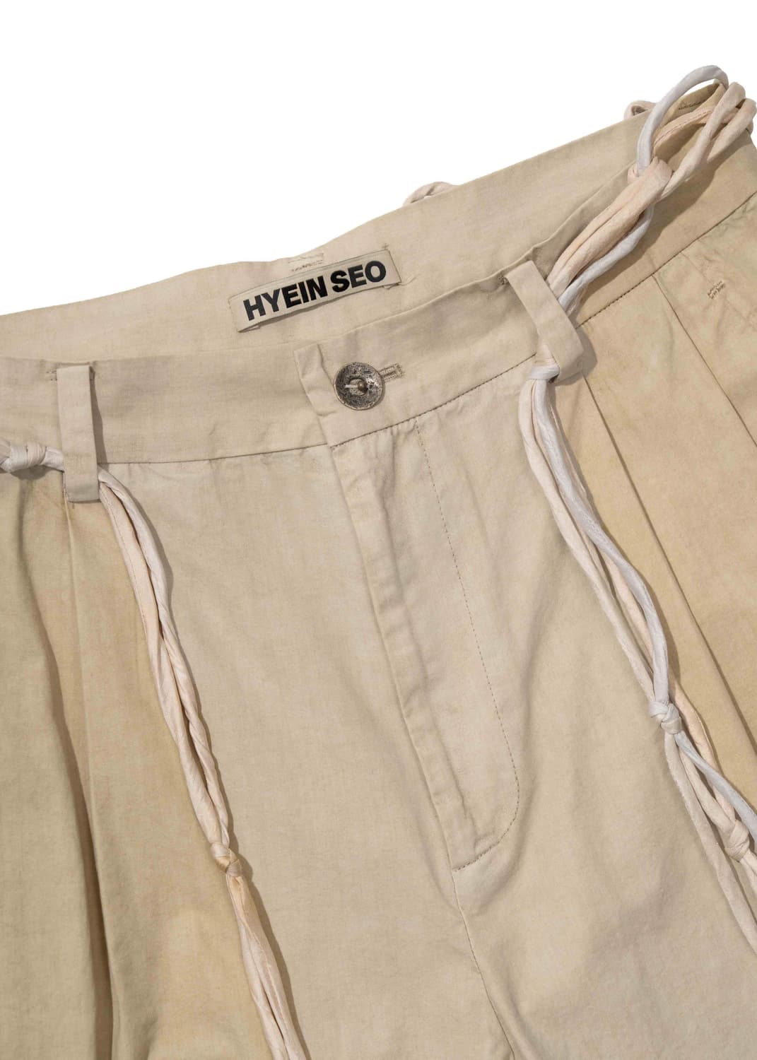 hyeinseo wide pants w/macrame belt 4size 상품이미지3