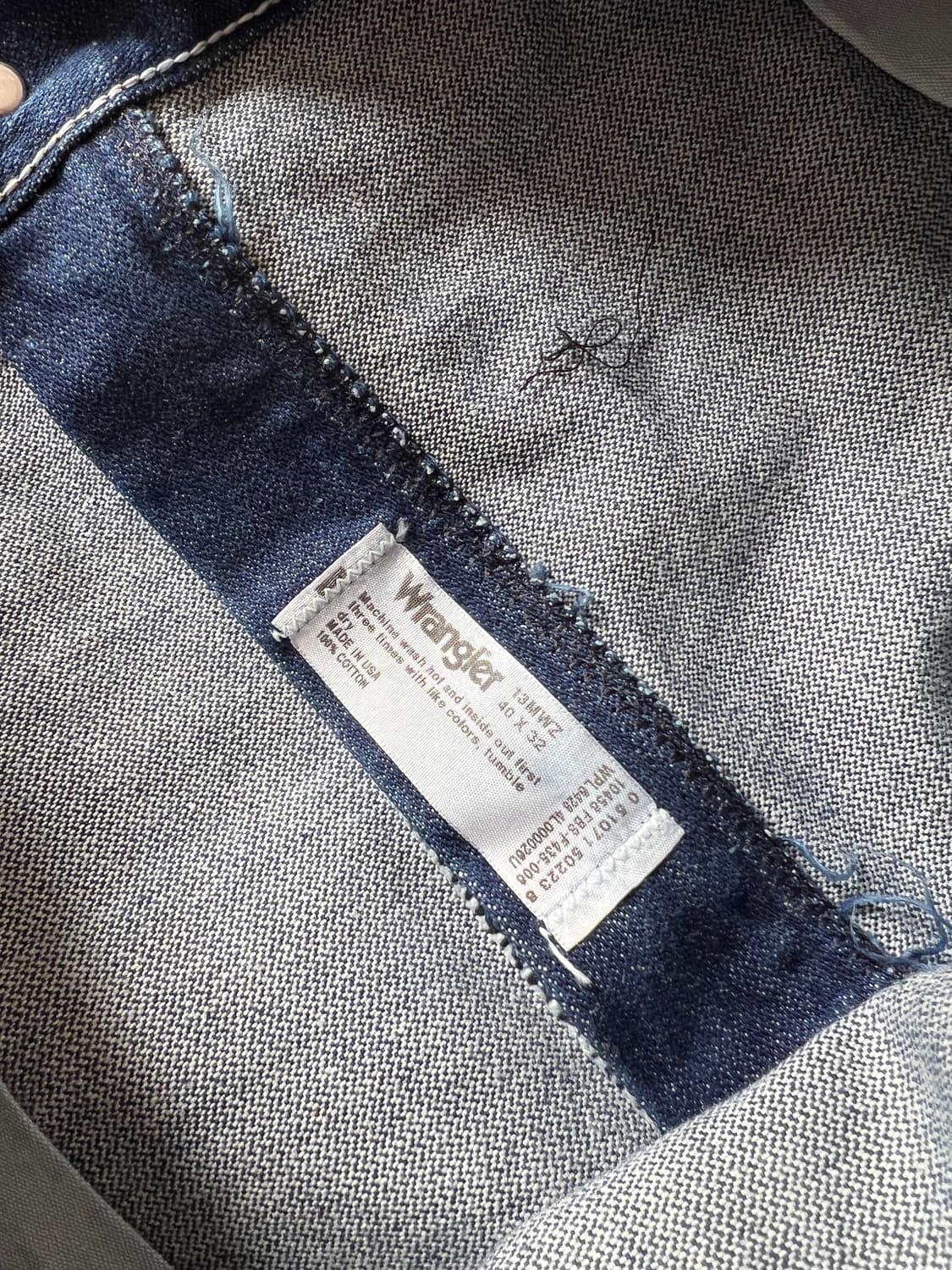 Wrangler 허리40인치 빅사이즈 랭글러청바지 상품이미지7