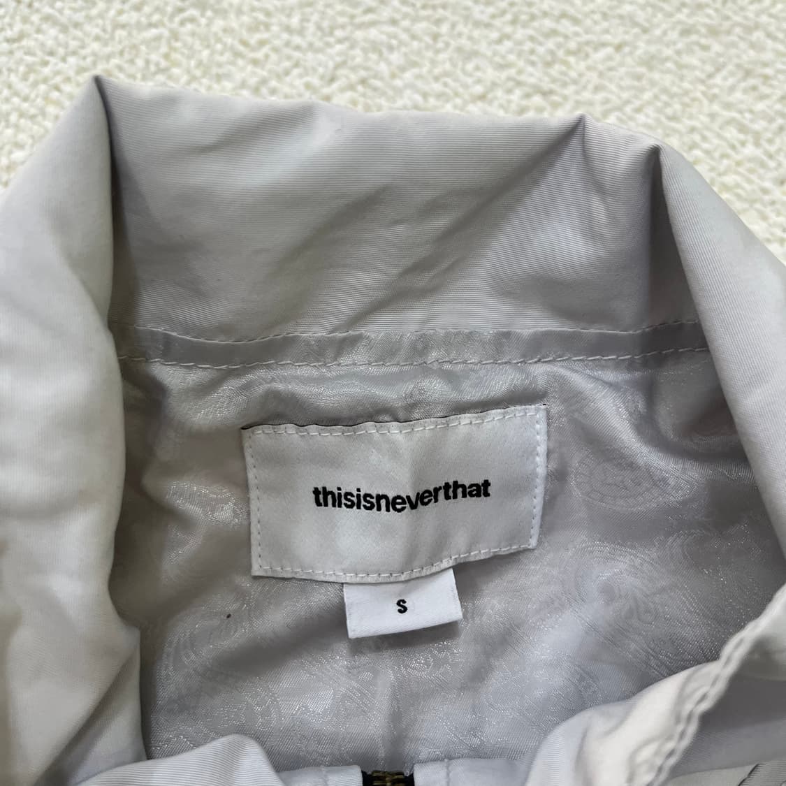 S 디스이즈네버댓 집업 바람막이 0401M 상품이미지2