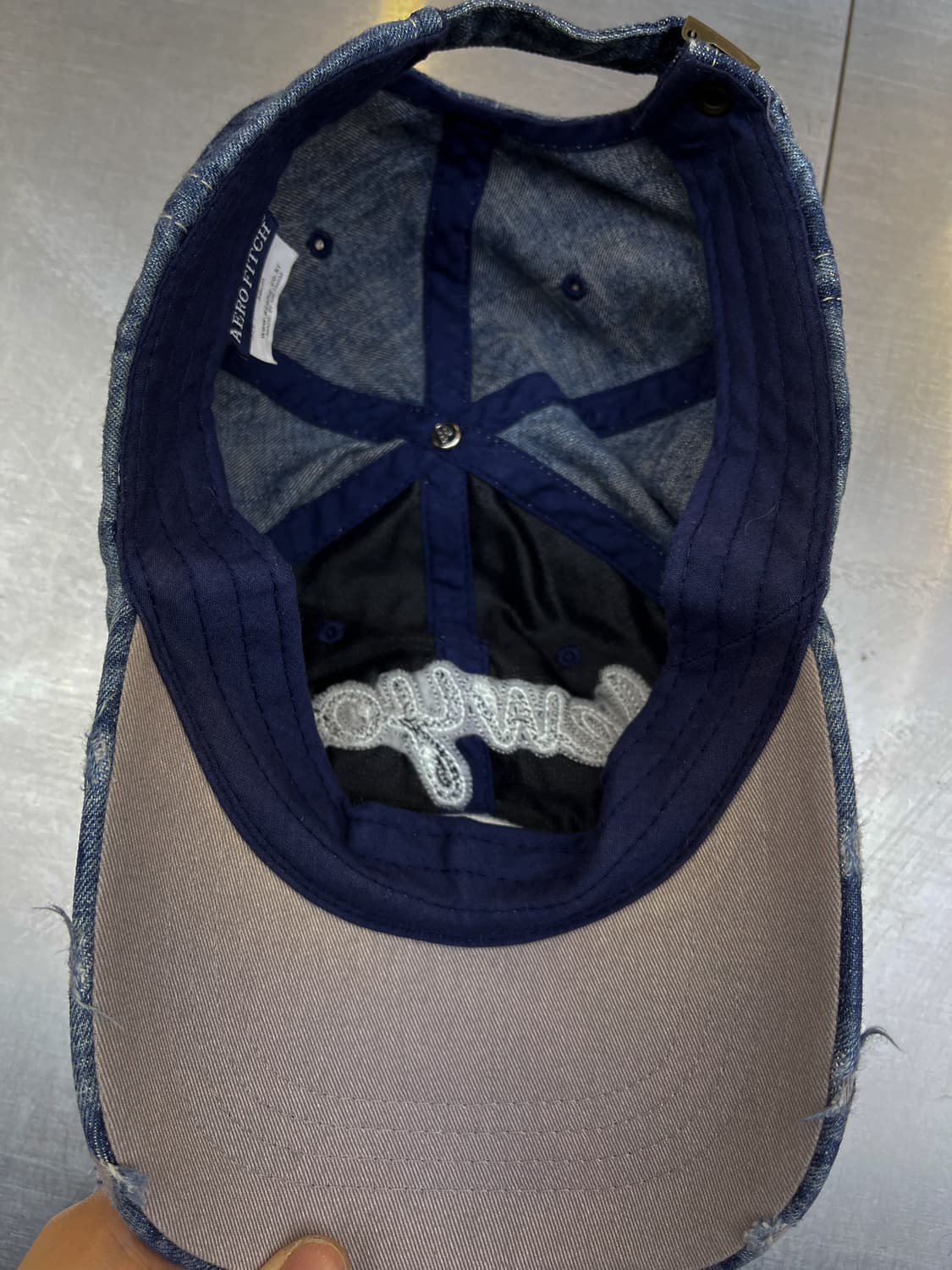 Aero Fitch 뉴욕 데미지 볼캡 상품이미지4