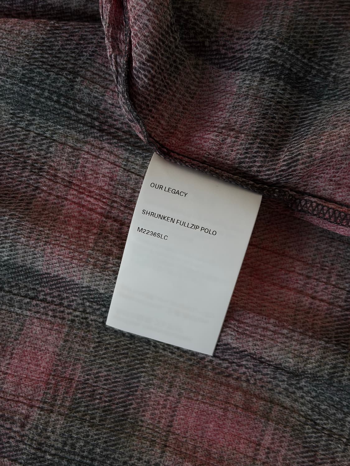 아워레가시 슈렁큰 집업 48 팝니다 상품이미지3