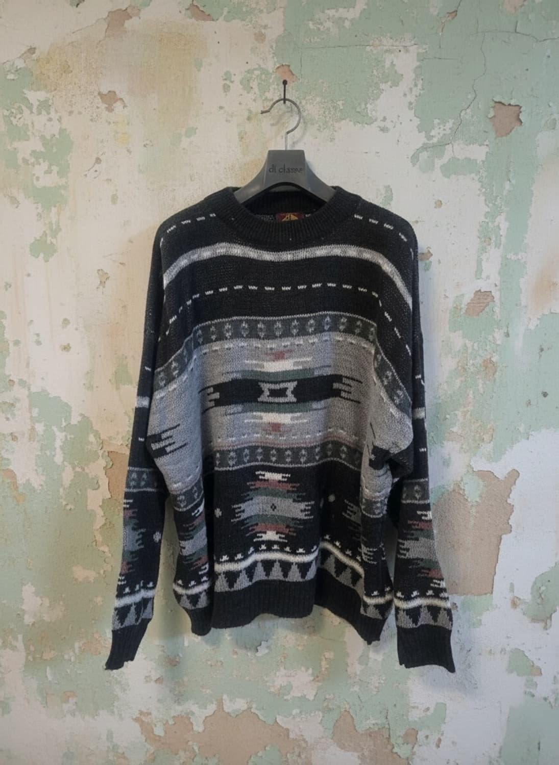 Meredith 패턴 스웨터 빈티지 2XL 상품이미지1