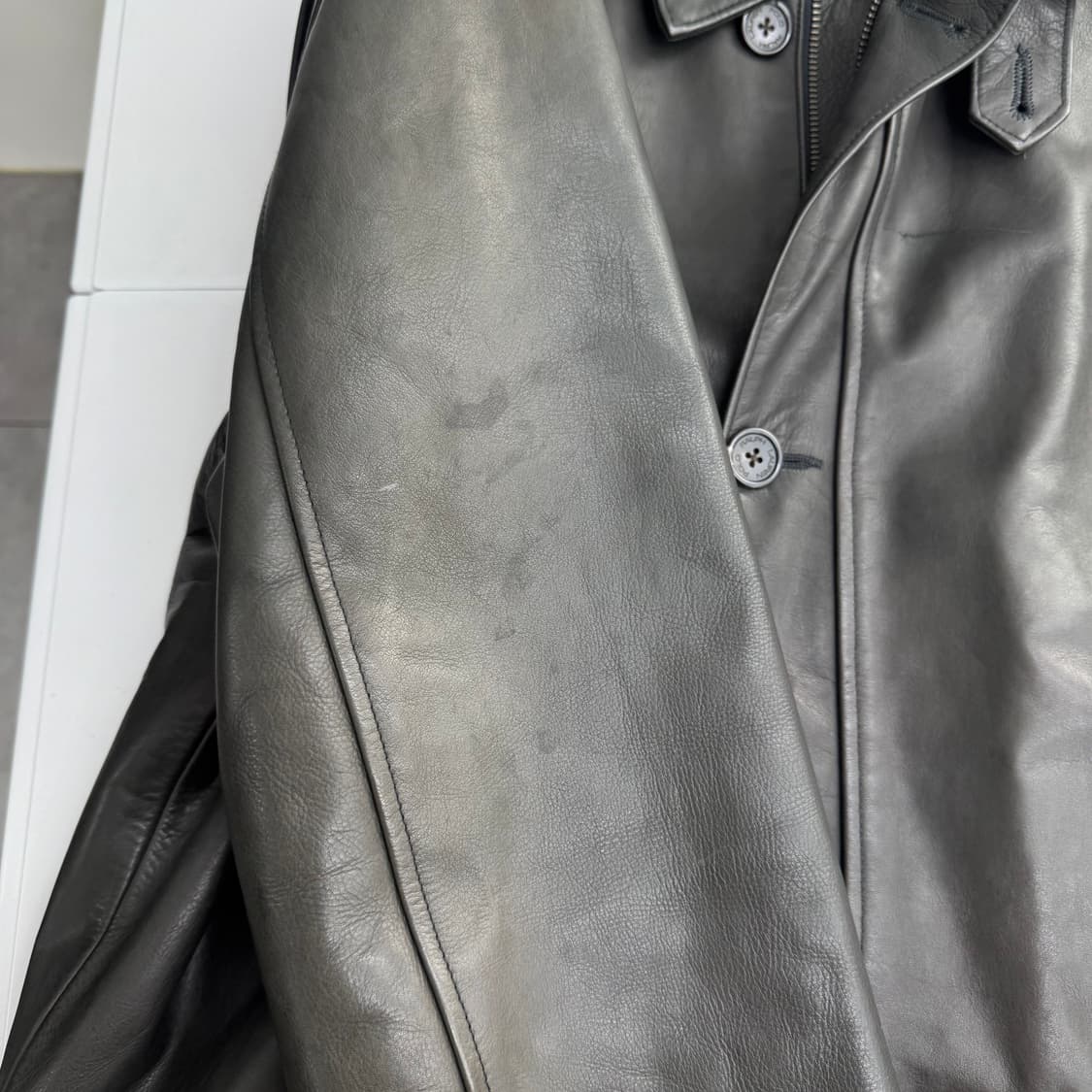 폴로 레더 코트  상품이미지7