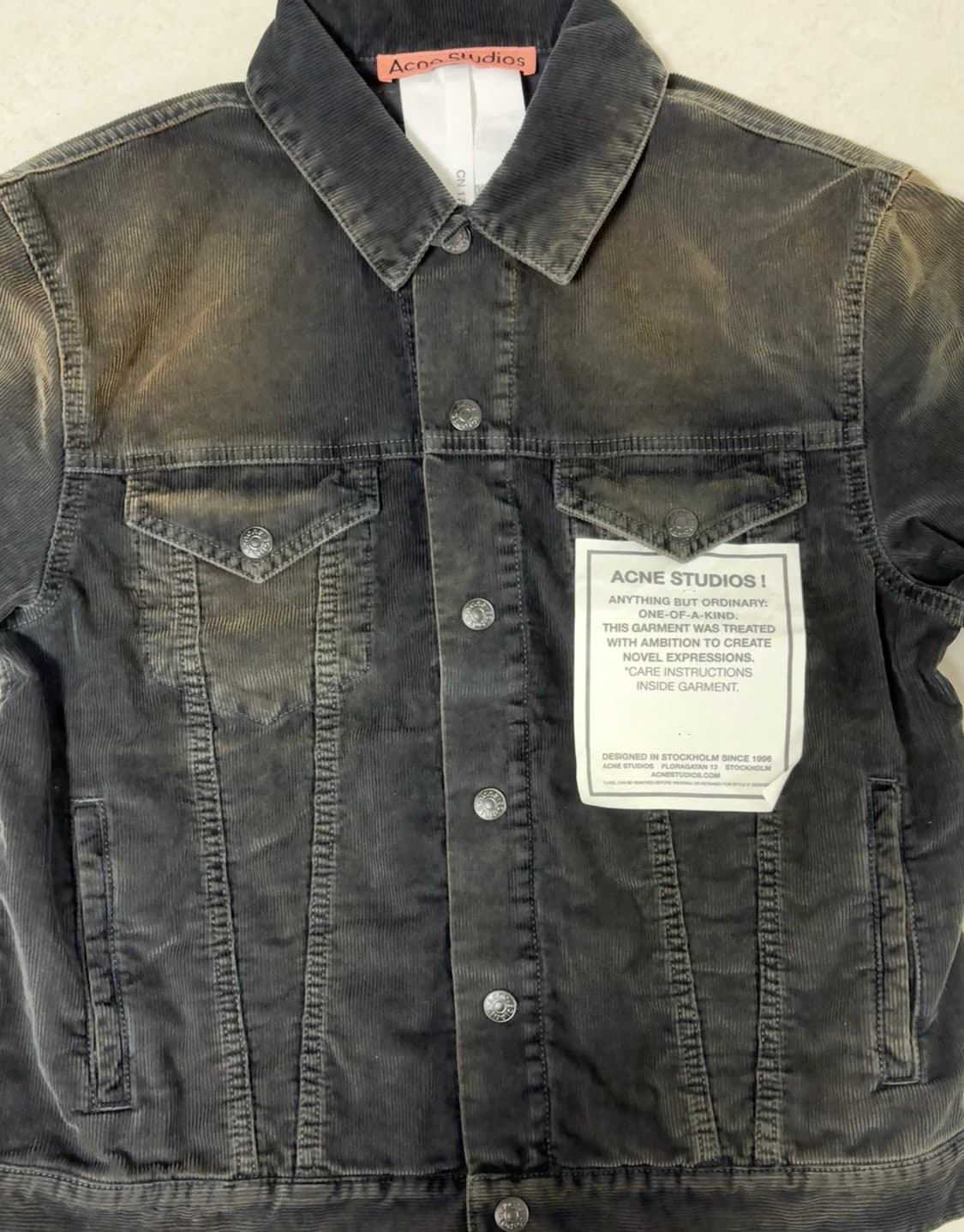 [m] 25fw 아크네 스튜디오 코듀로이 트러커 상품이미지1