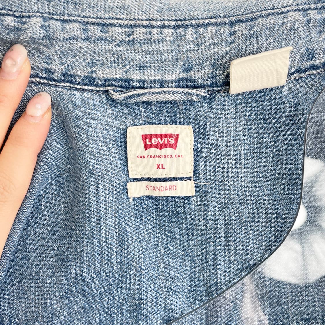 D2 리바이스 웨스턴 데님 셔츠  XL사이즈 상품이미지4