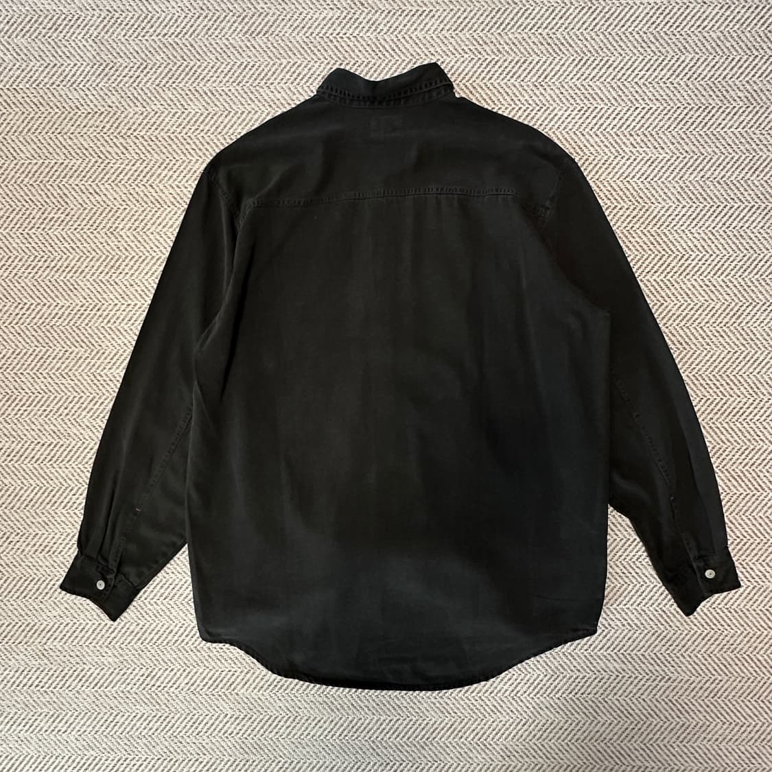 LEVI'S red tab work shirt black denim 상품이미지2