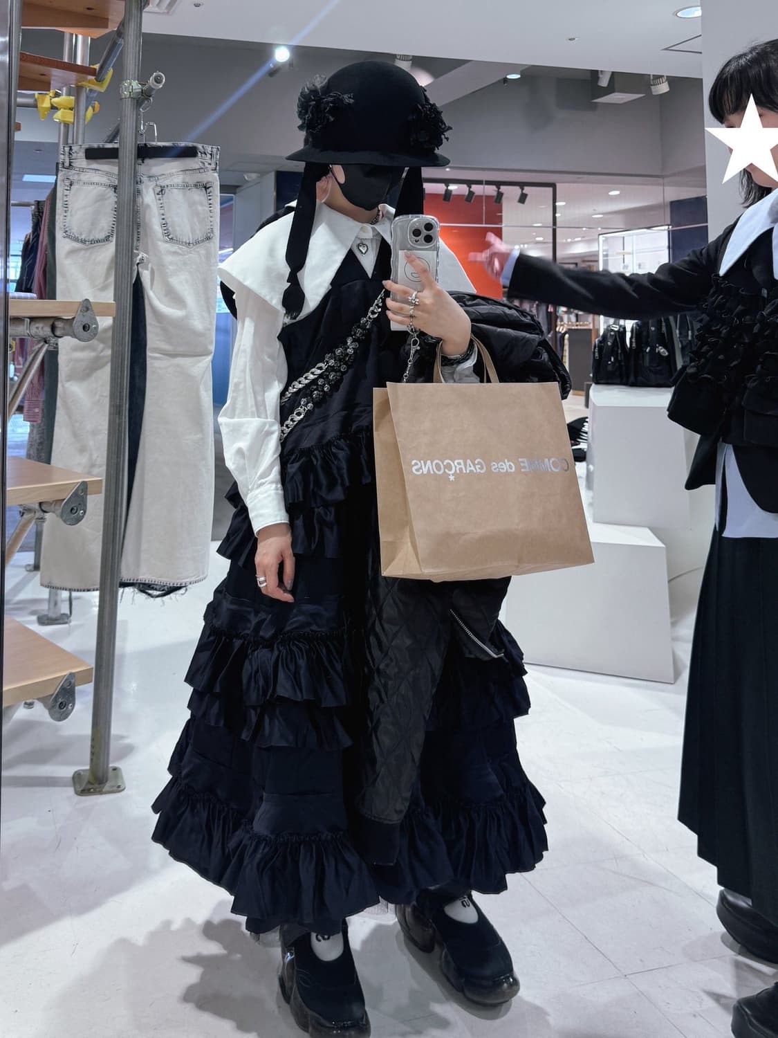 꼼데가르송 꼼데가르송 빅 칼라 블라우스 상품이미지1