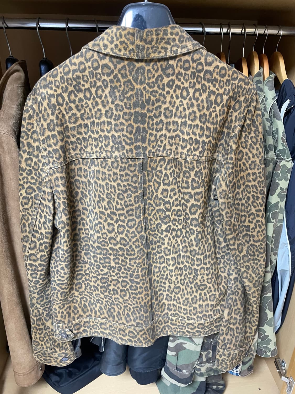 생로랑 레오파드 프린트자켓 상품이미지2