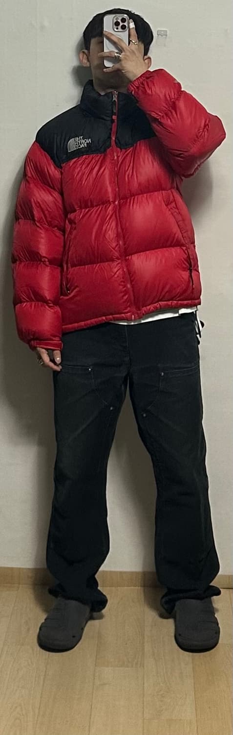 노스페이스 700 눕시 레드 상품이미지5