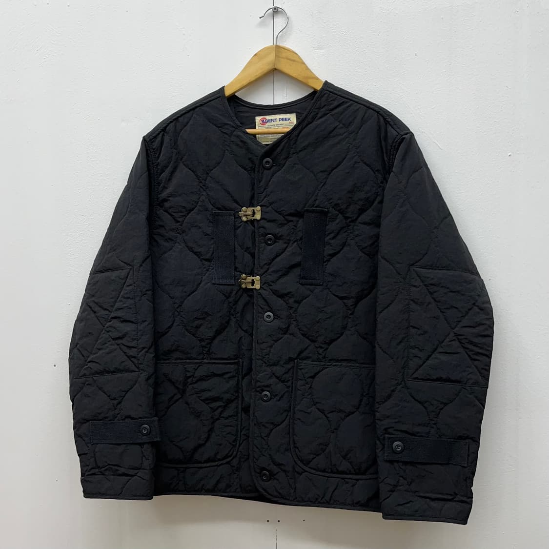 [M] 에이전트 픽 클립 나일론 퀼팅 자켓 상품이미지4