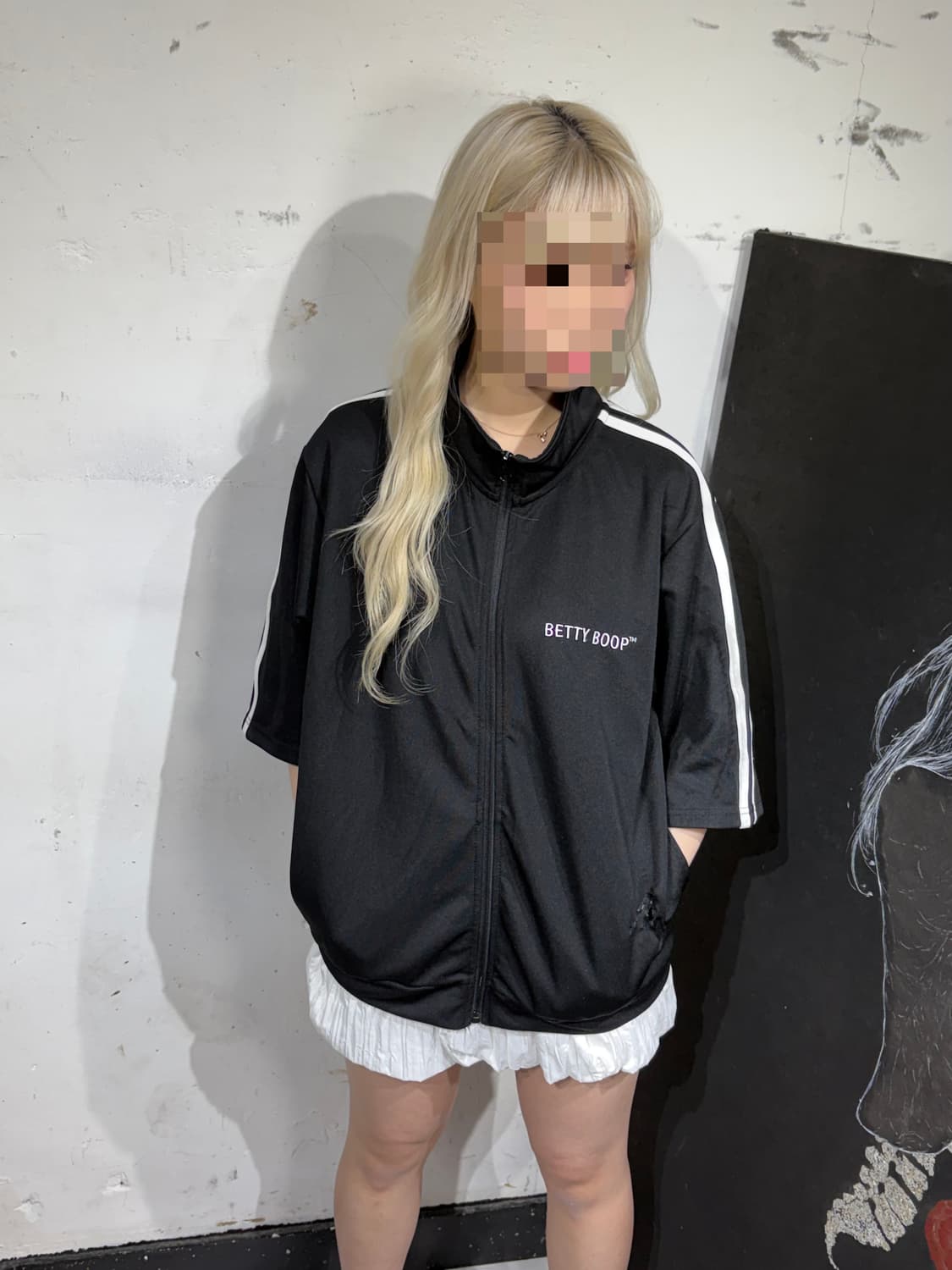 JPN 일본빈티지 베티붑 프린팅 반팔 오버핏 져지  상품이미지3