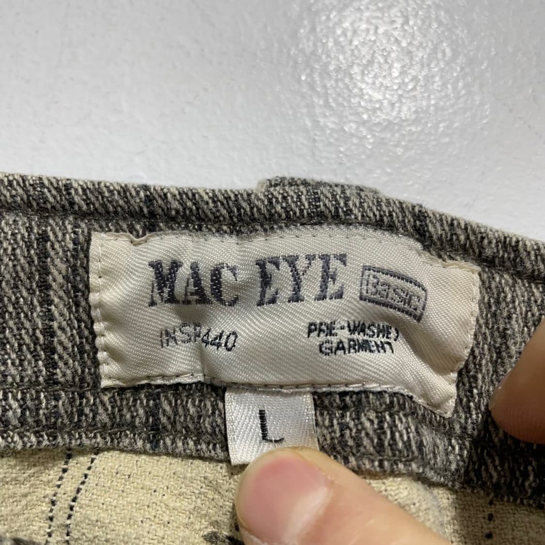 맥 아이 스트라이프 카고 반바지 상품이미지5