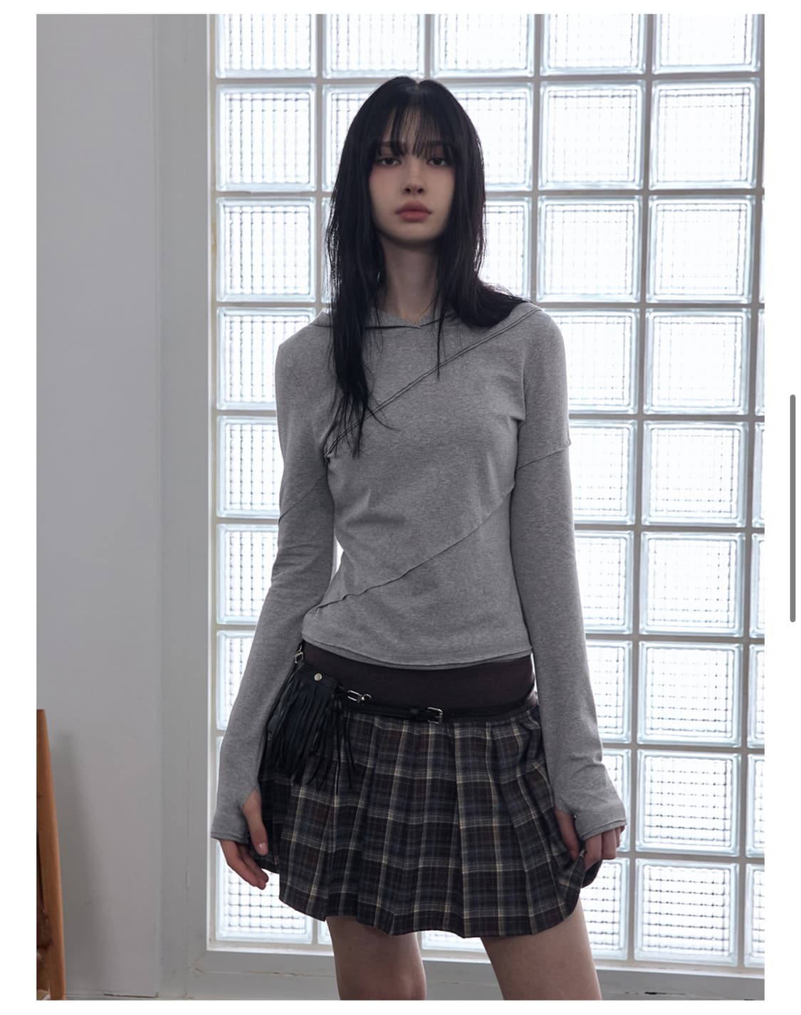 렌세 후드티 Slim fit Hoodie (원가 59,000원) 상품이미지1