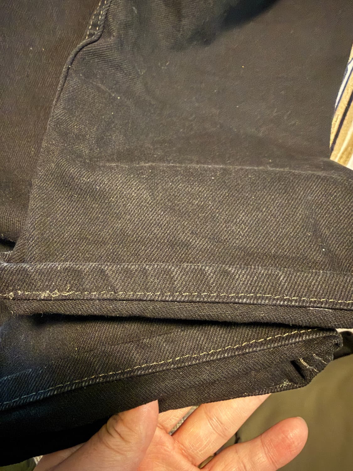 리바이스 505 흑청 38/30 상품이미지5