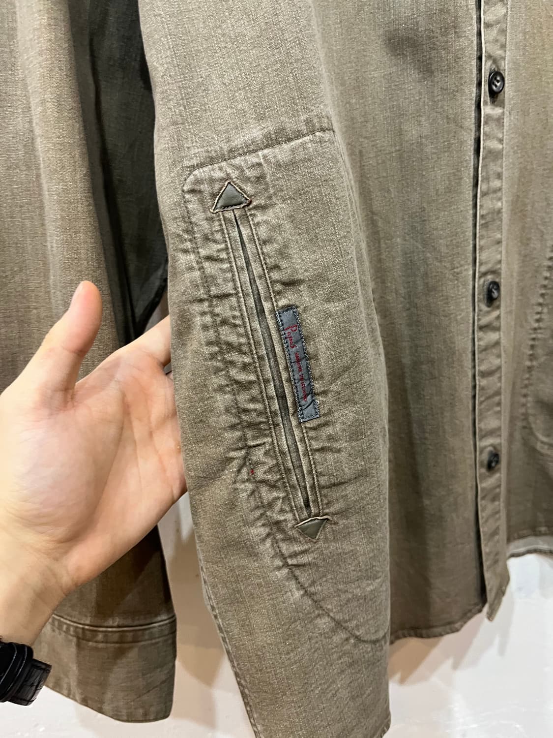 PAPAS 워크 셔츠 Made in JAPAN 상품이미지3