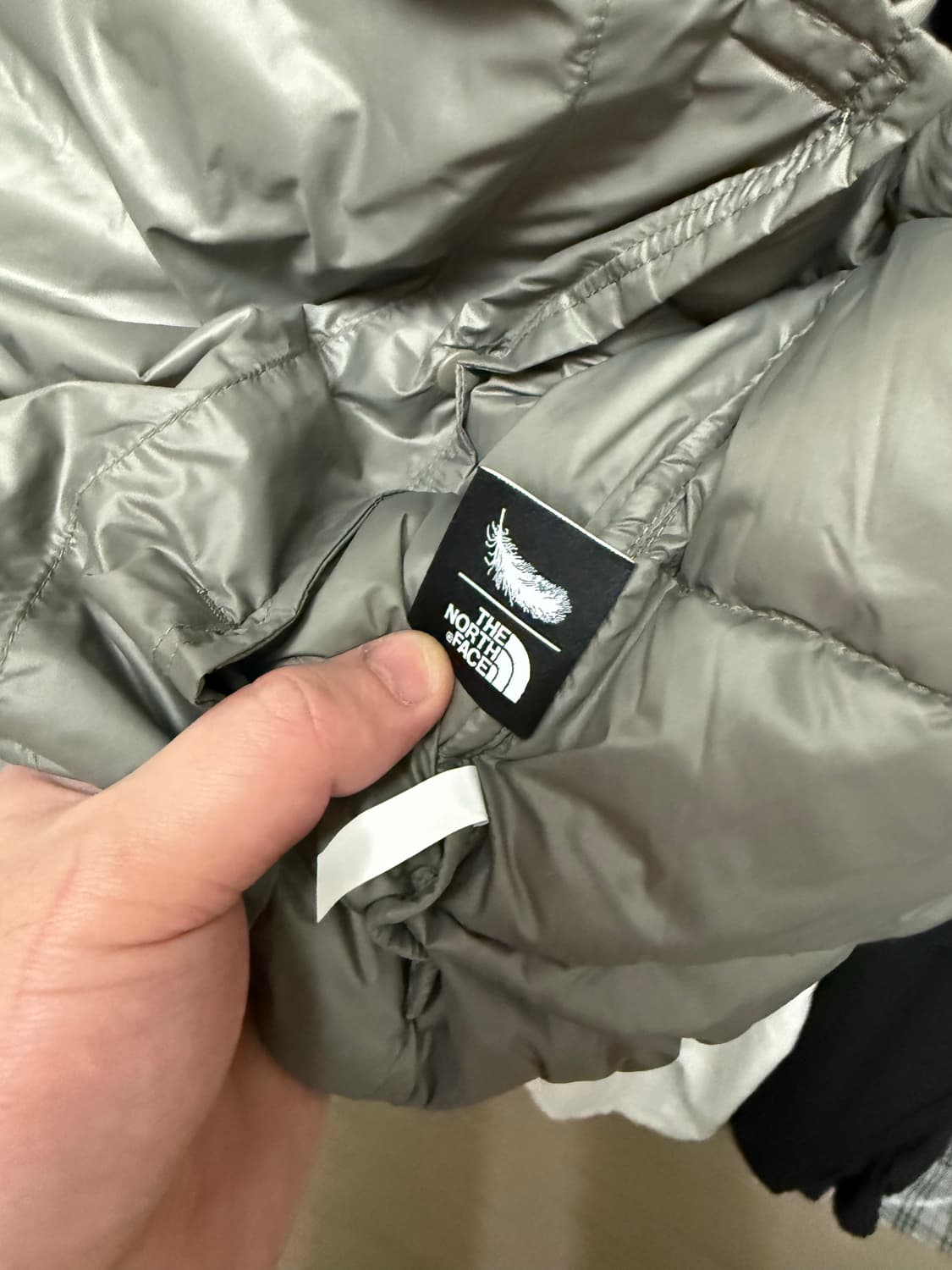 노스페이스 포플러 다운 가디건 RDS 그레이시 카키 상품이미지8