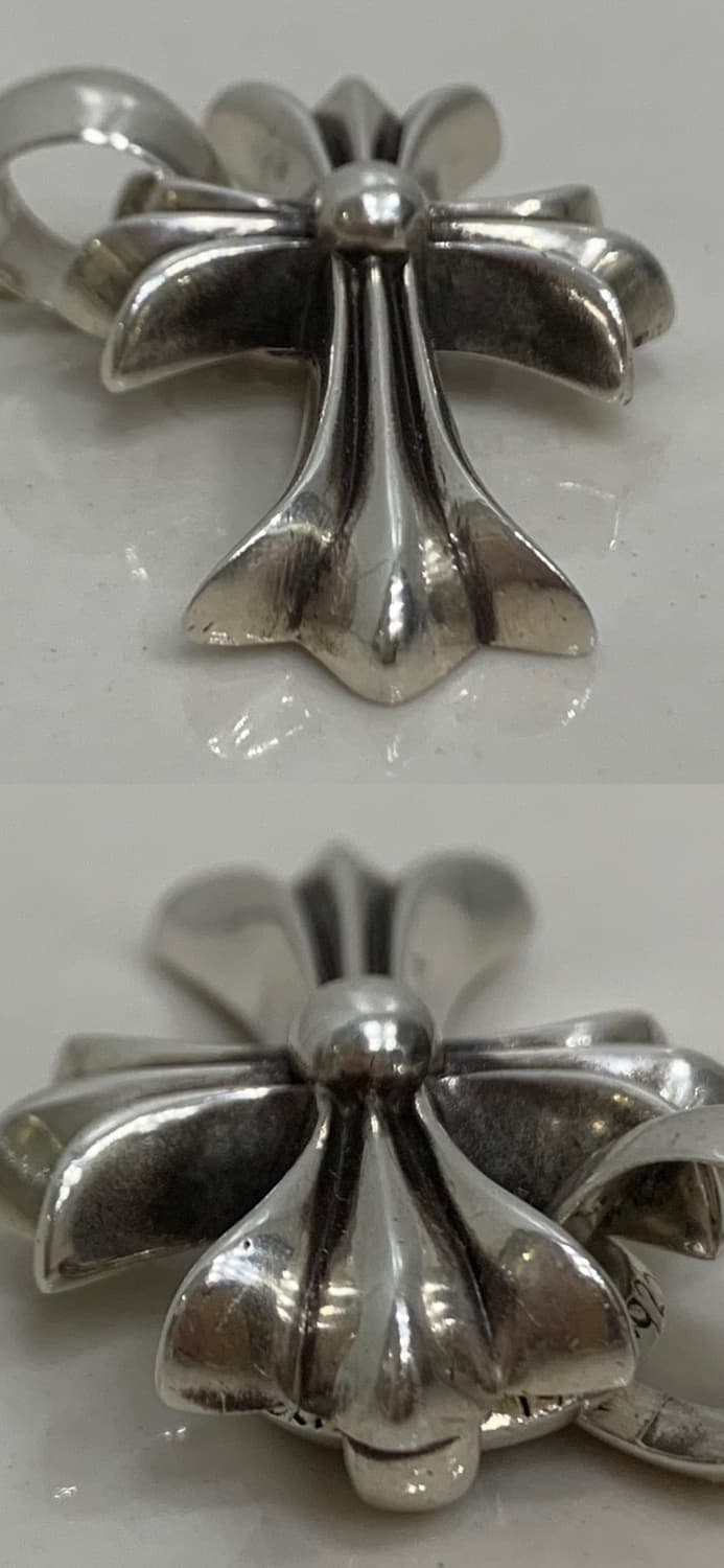 크롬하츠 CH 크로스 위드 베일 스몰 펜던트 목걸이 참 상품이미지3